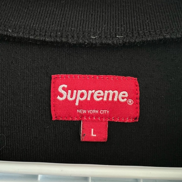 SUPREME Velour Lightweight Sweatshirt - Picture 3 of 5